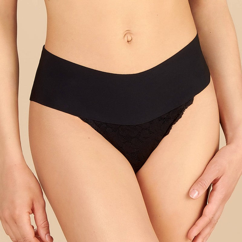 Calcinha Renda Fio Dental Perle Dentelle