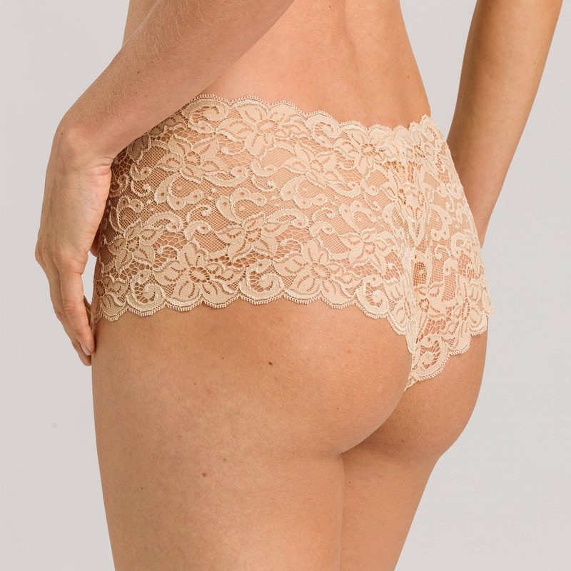 Calcinha Momentos Hipster de Renda Nude