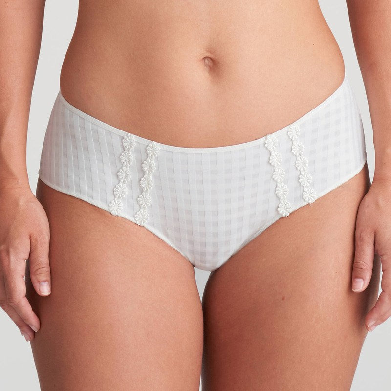 Calcinha Avero Nude hipster de perna alta