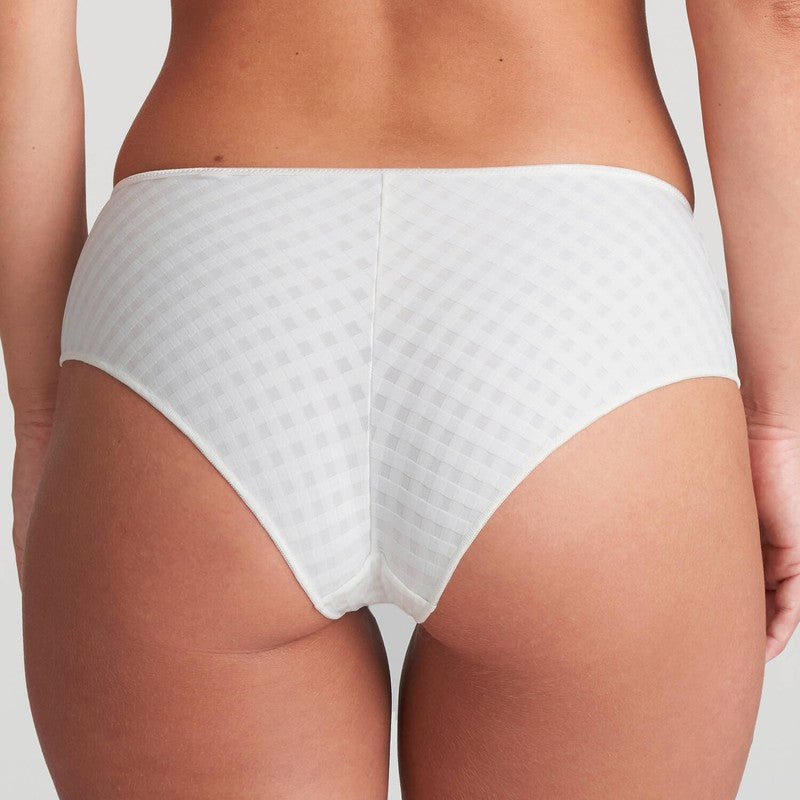 Calcinha Avero Nude hipster de perna alta