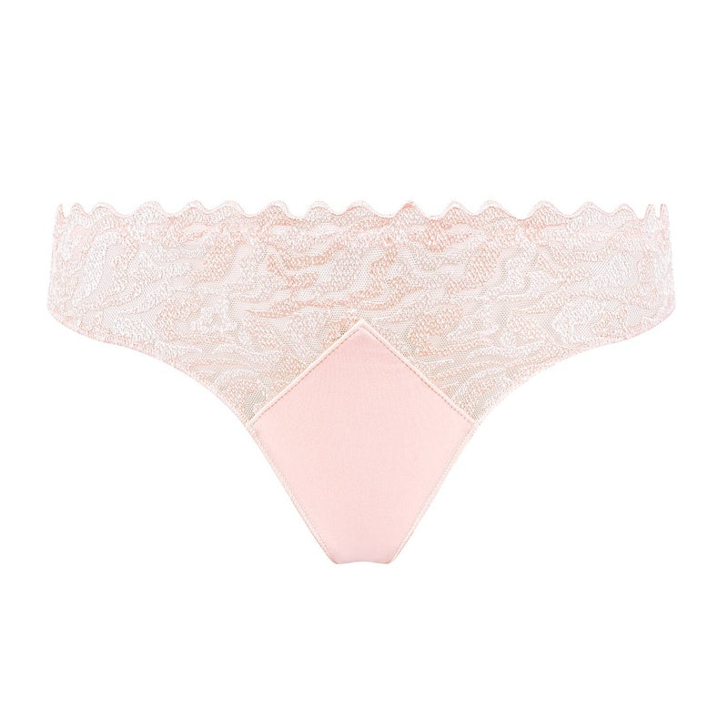 Calcinha Fio Dental Electric Waves Nude