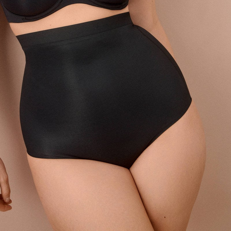 Calcinha modeladora cintura alta Figuras Charbon