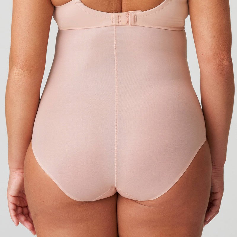 Calcinha modeladora cintura alta Figuras Powder Rose