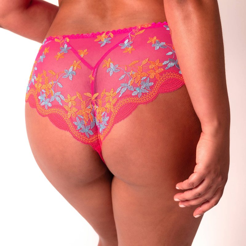 Calcinha Luxuosa hipster Cala Luna Blogger Pink