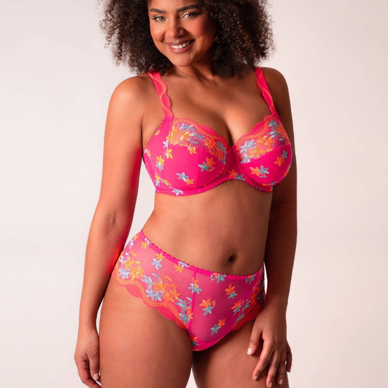 Calcinha Luxuosa hipster Cala Luna Blogger Pink