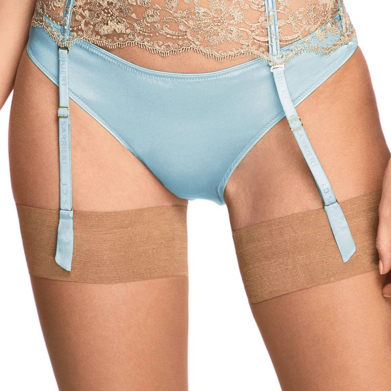 Calcinha Cueca de Seda Lumière du Soleil Ouro