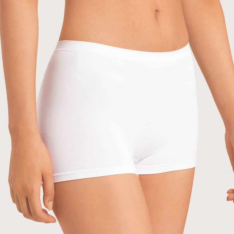 Calcinha Cueca Boxer Touch Feeling Branca