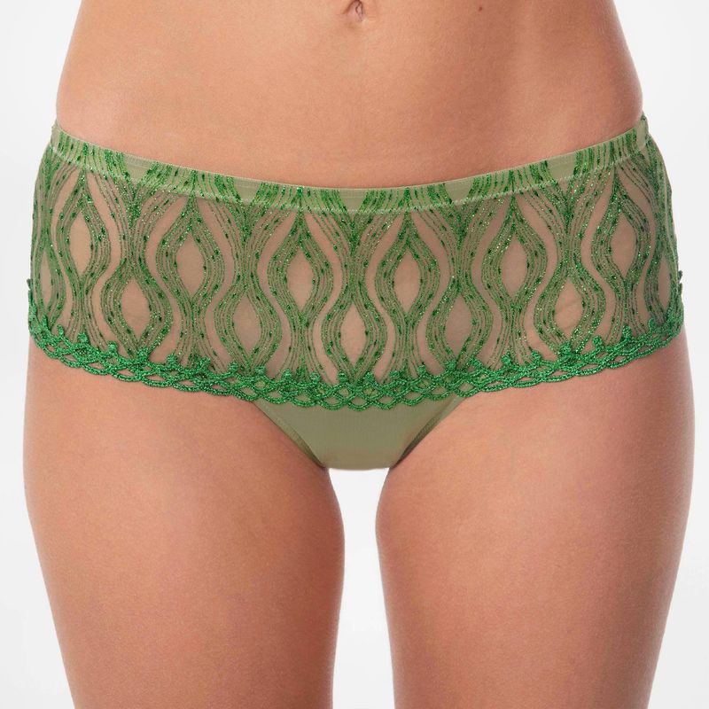Calcinha Hipster Prestige Arabian Night Green