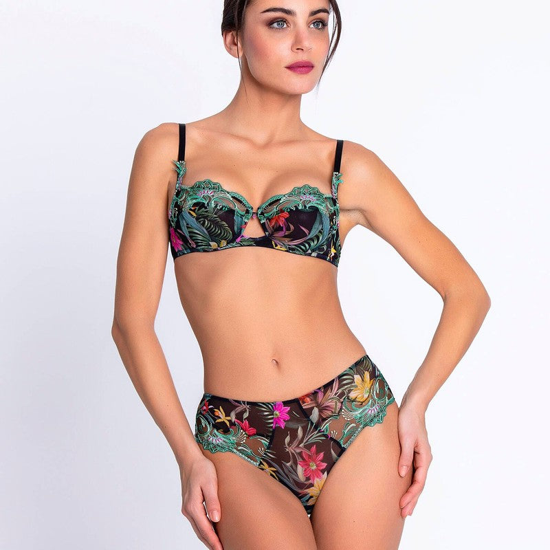 Calcinha Hipster Fleurs Étoiles Éclat Étoile