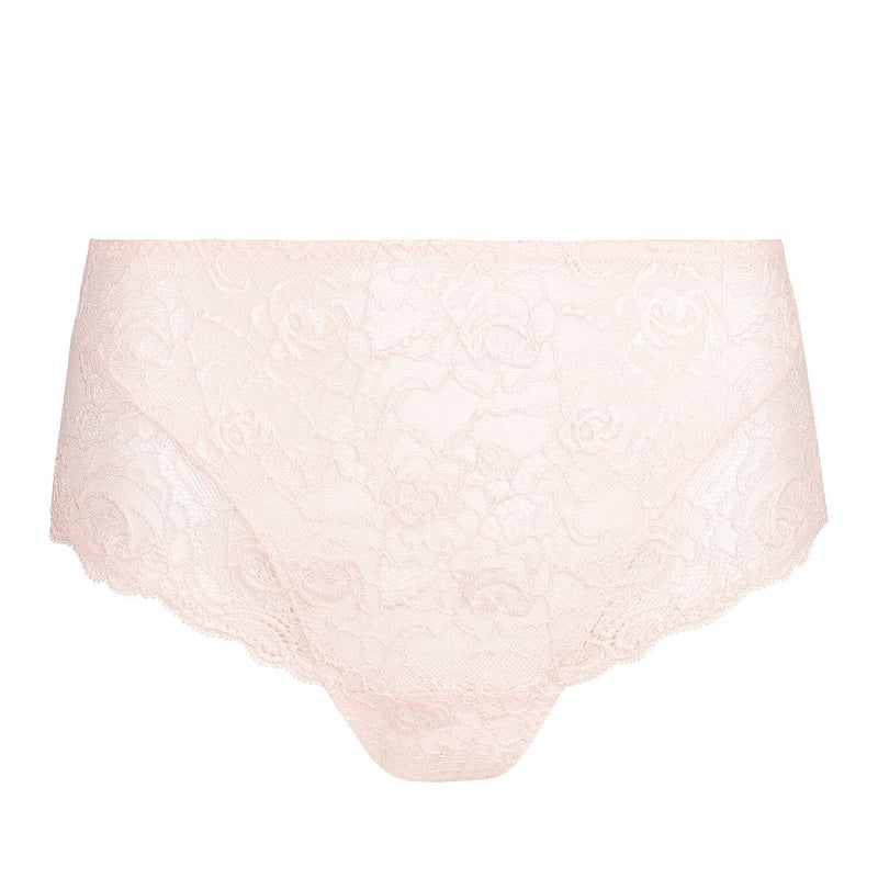 Calcinha de Renda cintura alta Cyrile Crystal Pink