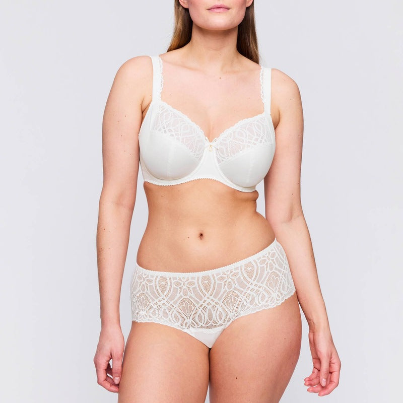 Calcinha Renda Hipster Salerno Natural