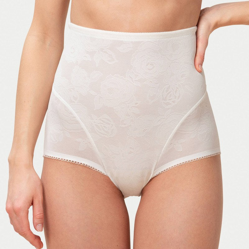 Calcinha modeladora cintura alta Wild Rose Sensation Silk