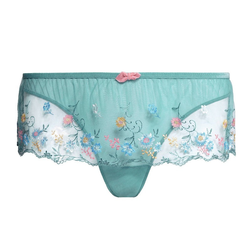 Calcinha Fio Dental Poesie Floral Céu