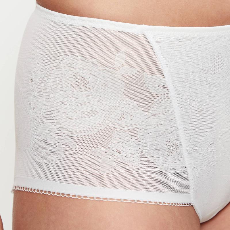 Calcinha Wild Rose Sensation Seda Branca