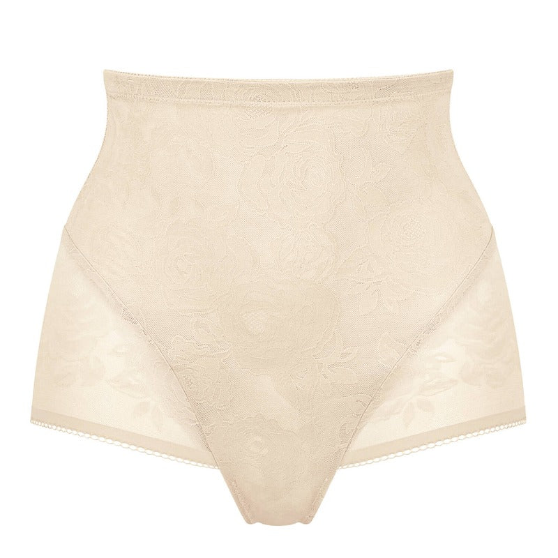 Calcinha modeladora cintura alta Wild Rose Sensation Nude