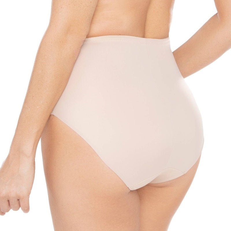 Calcinha modeladora cintura alta Comfort Leg Nude