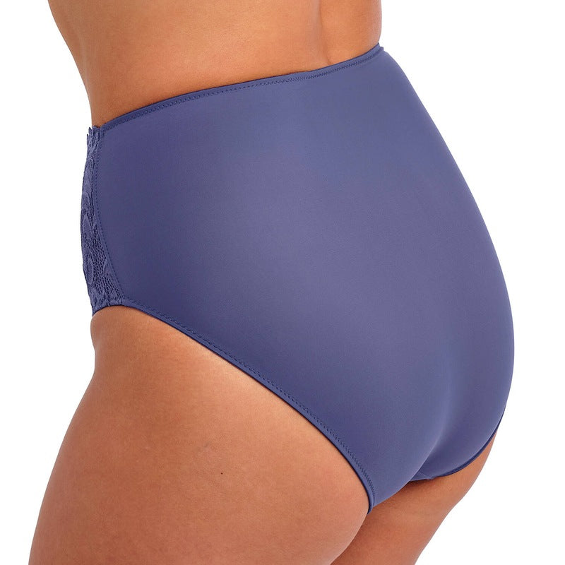 Calcinha modeladora de Renda Eglantine Dark Azure