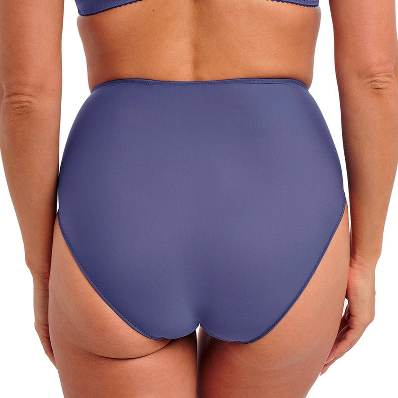 Calcinha modeladora de Renda Eglantine Dark Azure