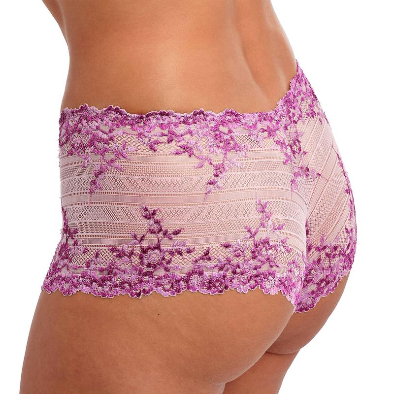 Calcinha Renda Hipster Embrace Renda Lembrança Lilás