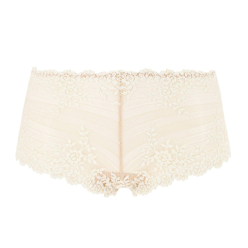 Calcinha Renda Hipster Embrace Lace Naturalmente NudeMarfim
