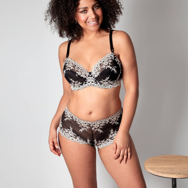 Calcinha Renda Hipster Embrace Renda branca