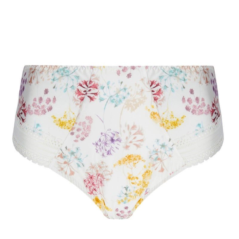 Calcinha cintura alta Souffle Fleuri Souffle Pastel