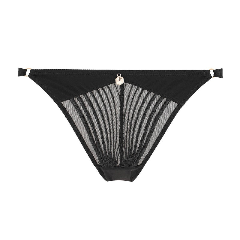 Calcinha Fio Dental Cindy Bruna x Aubade Sunptuous Waves Smoky Attraction
