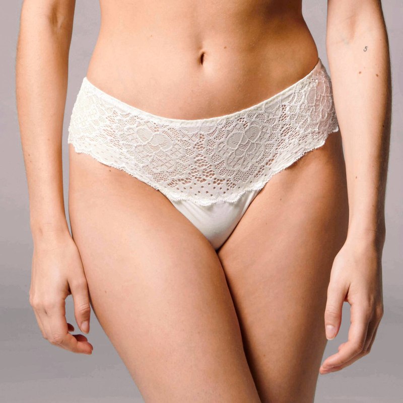 Calcinha Renda Hipster Caresse Nude