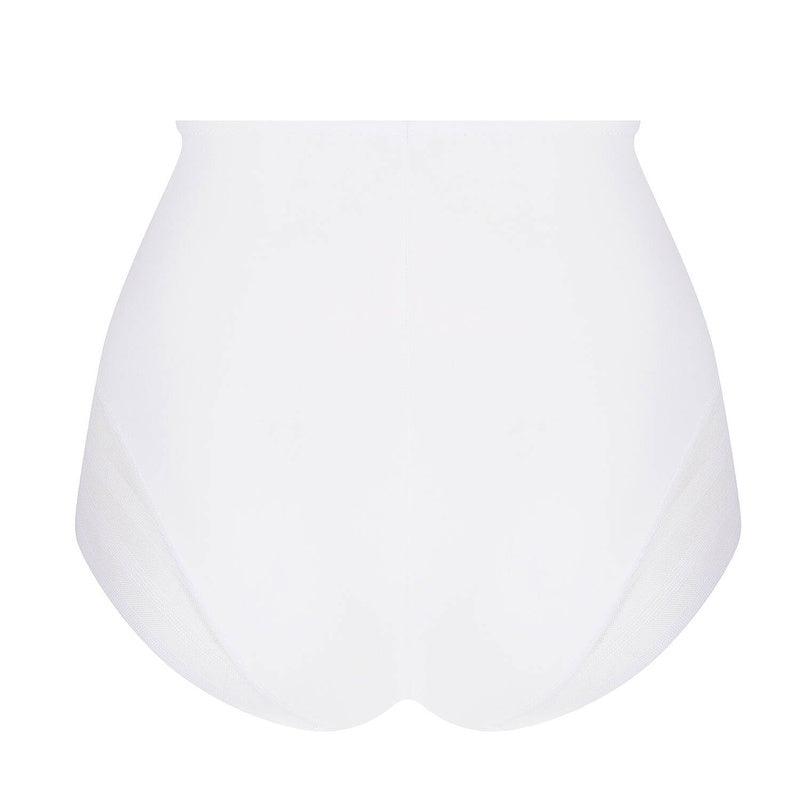 Calcinha modeladora cintura alta New Apesanteur Branca