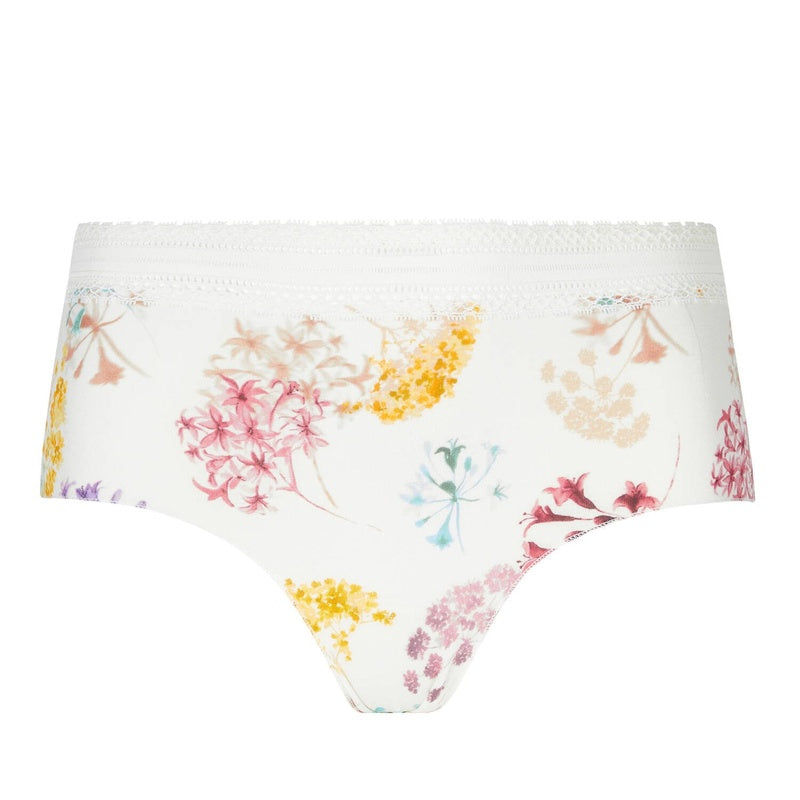 Calcinha Hipster cintura alta Souffle Fleuri Souffle Pastel