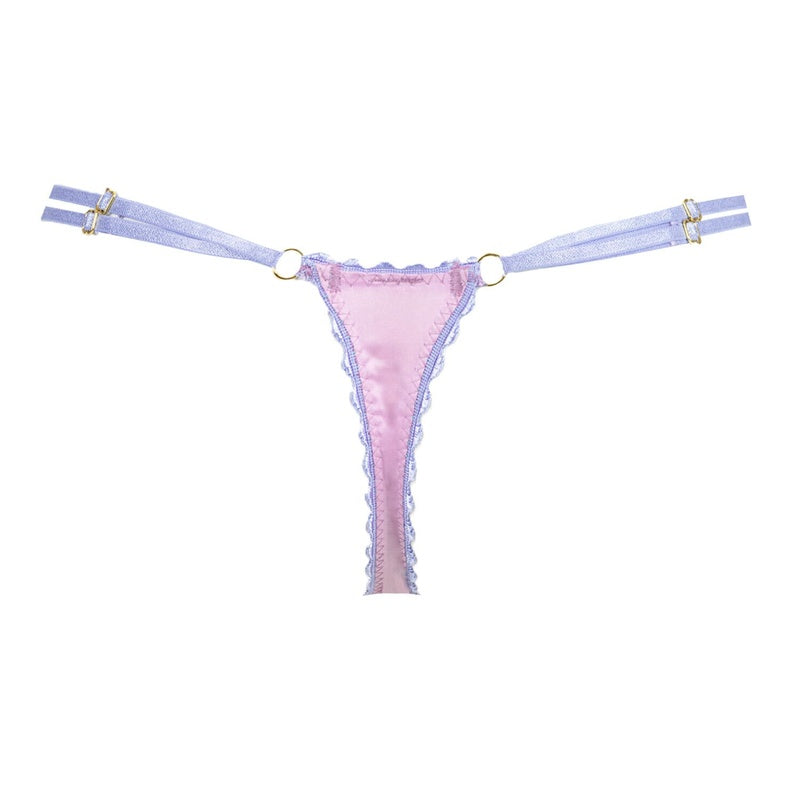Calcinha Fio Dental Sally Lilás Multi