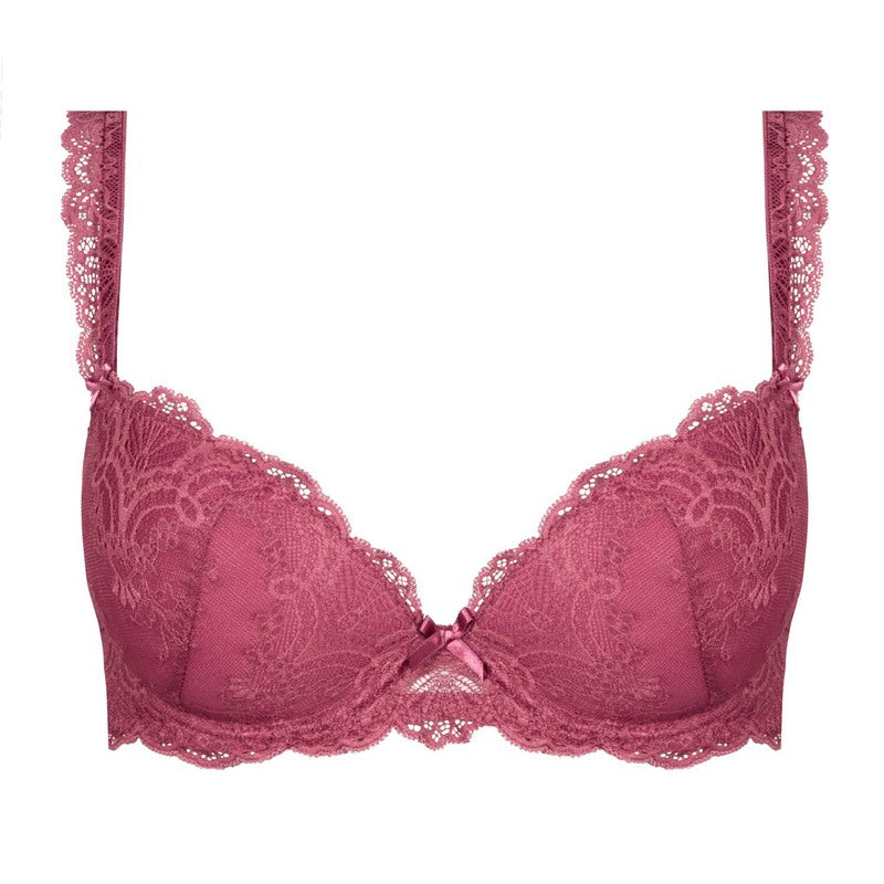 Sutiã Push-Up de Renda Danse des Sens Mulberry