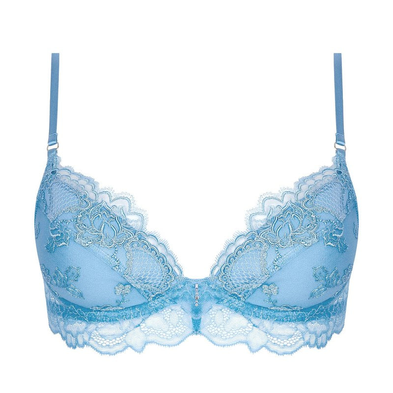 Sutiã Push-Up Sublime en Dentelle Azur Sublime