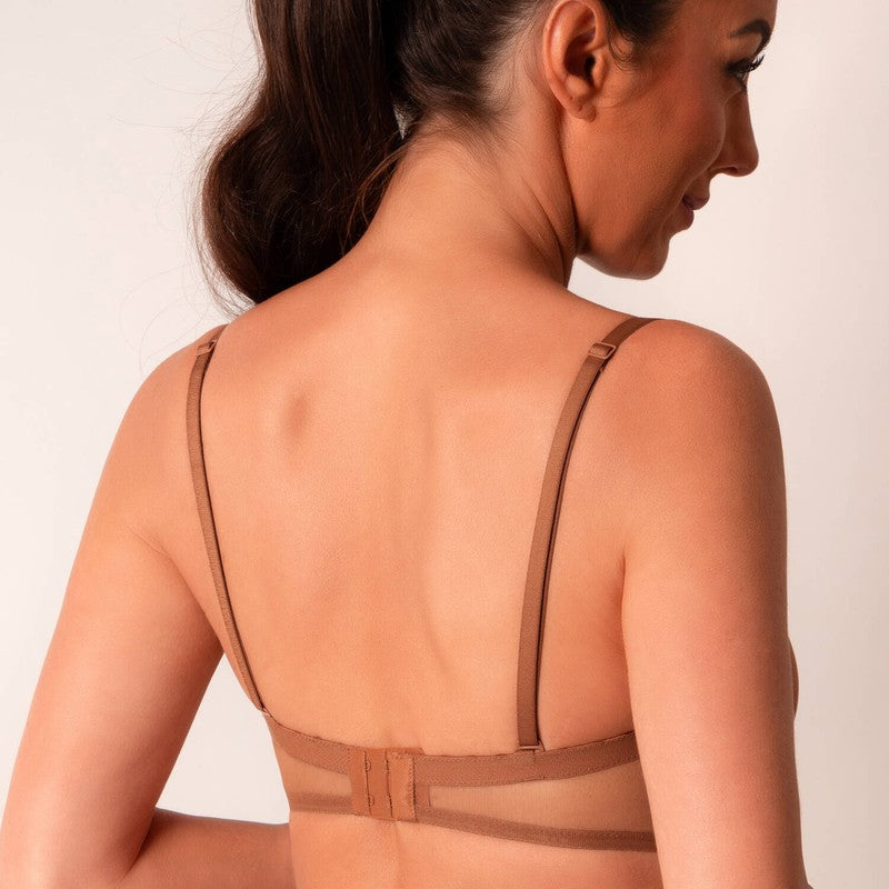 Sutiã Push-Up Sheer Emotion Honey