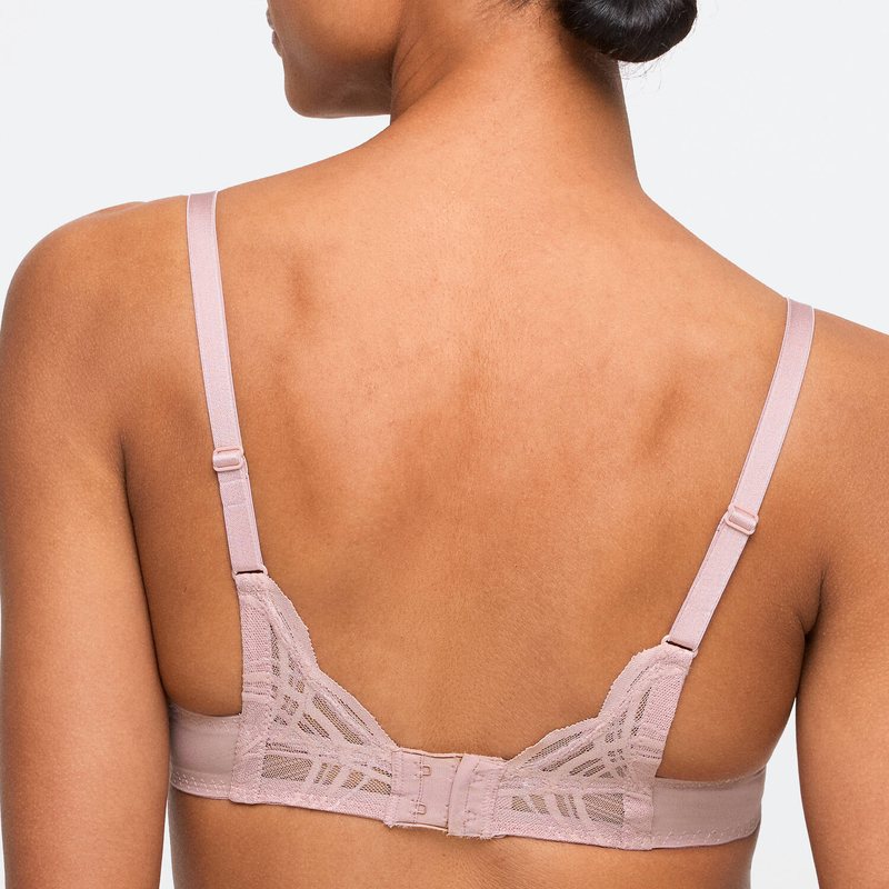 Sutiã Push-Up em Renda Cathia Bois de Rose