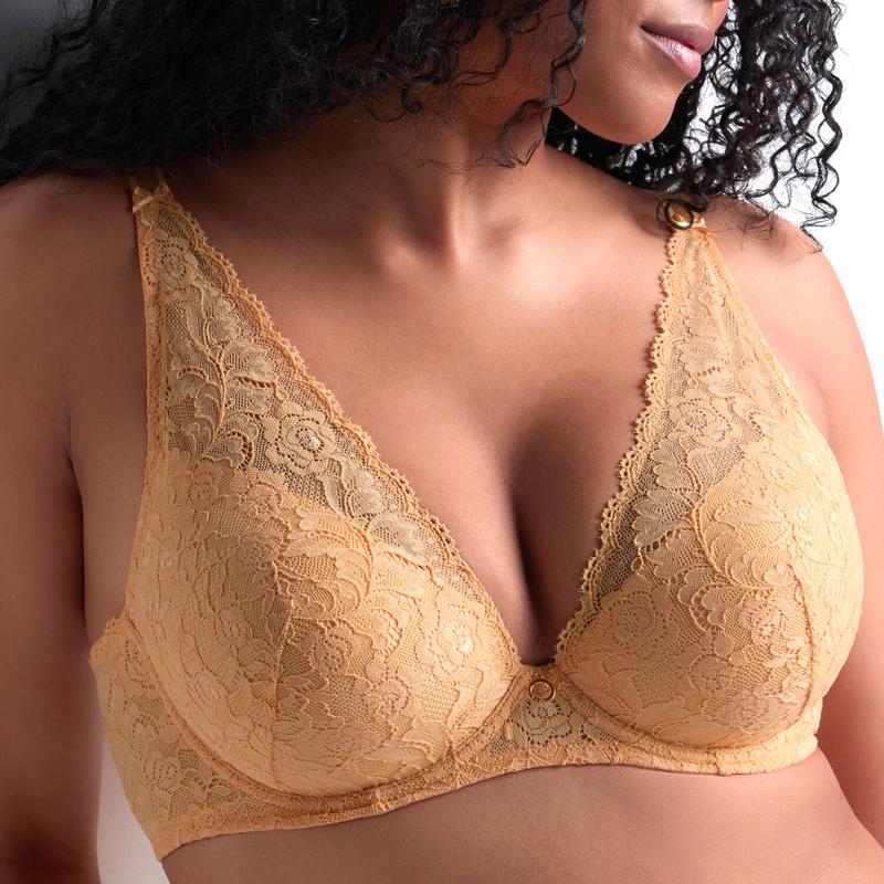 Sutiã Push-Up de Renda Rosessence Care Sunshine