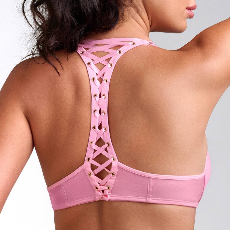 Sutiã Push-Up com abertura frontal Rococó RoyalDourado