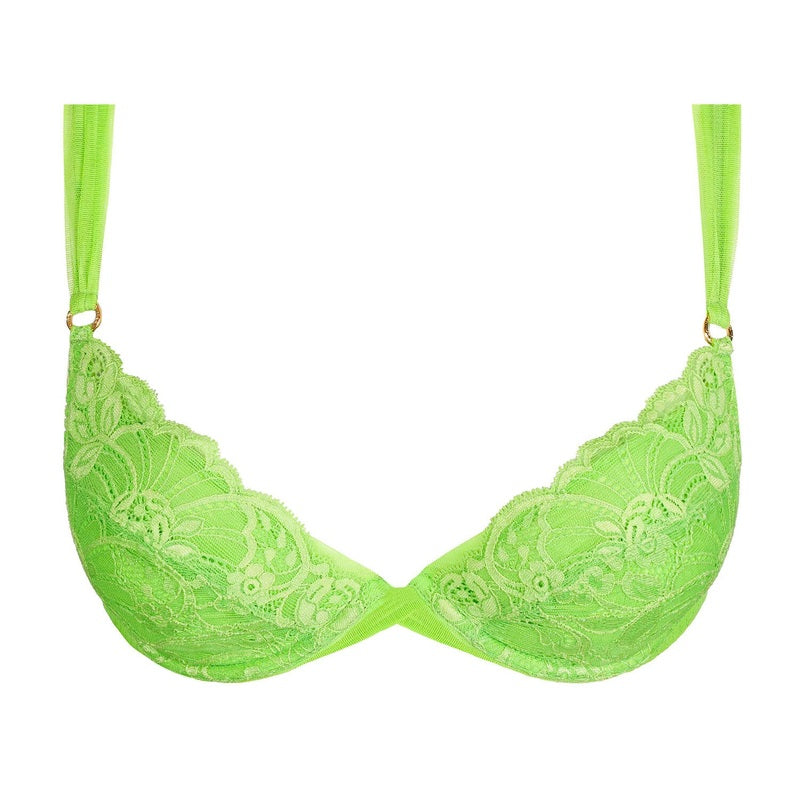 Sutiã Push-Up de Renda Shavonne Brilhante
