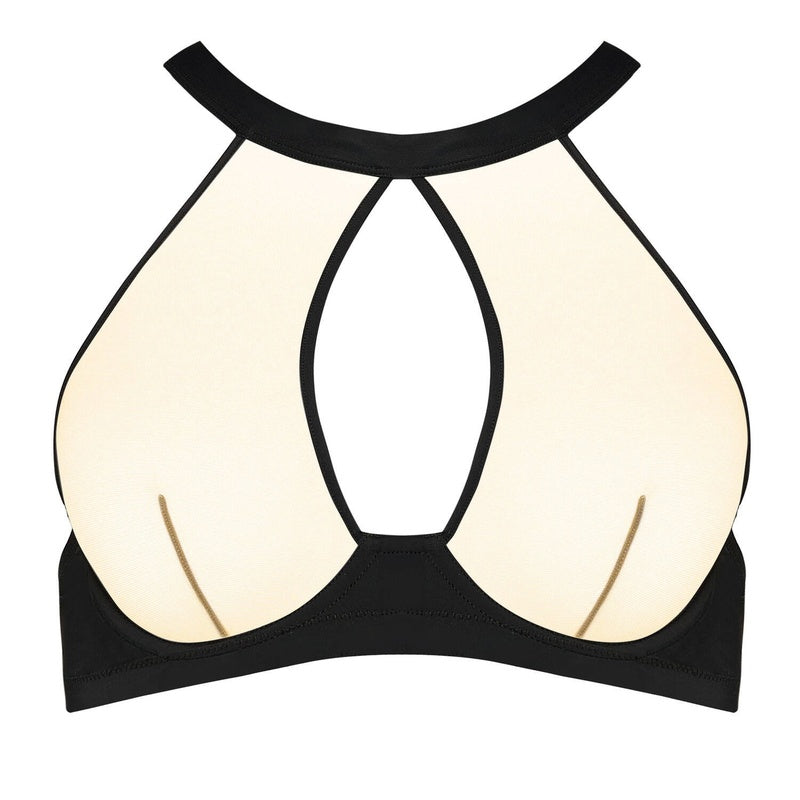 Sutiã Bustier Pure Tentation Noir Nude