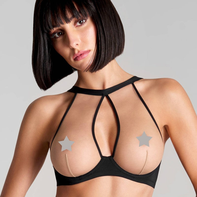 Sutiã Bustier Pure Tentation Noir Nude