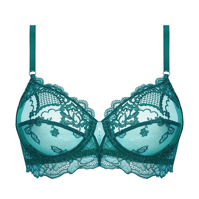 Sutiã com armação Sublime en Dentelle Vert Princesse