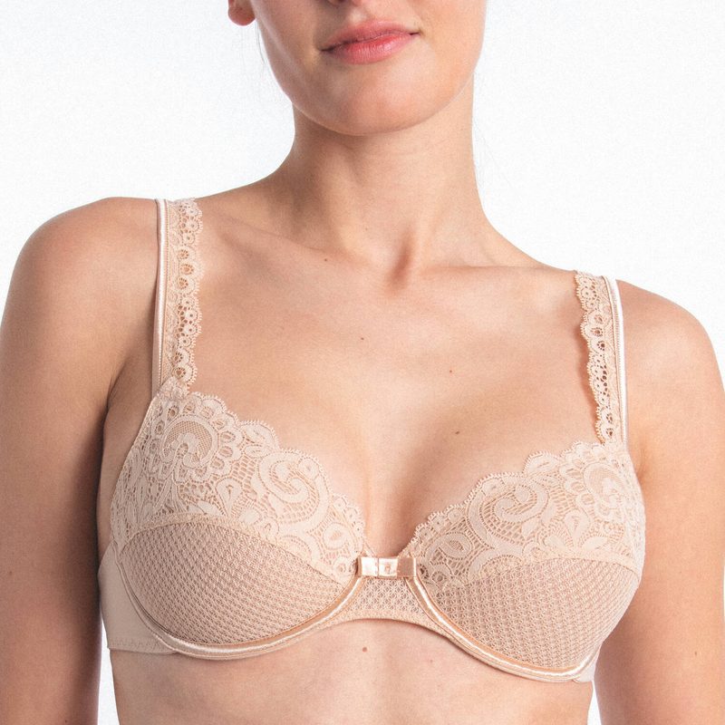 Sutiã com aro Gaby Rose Fumé