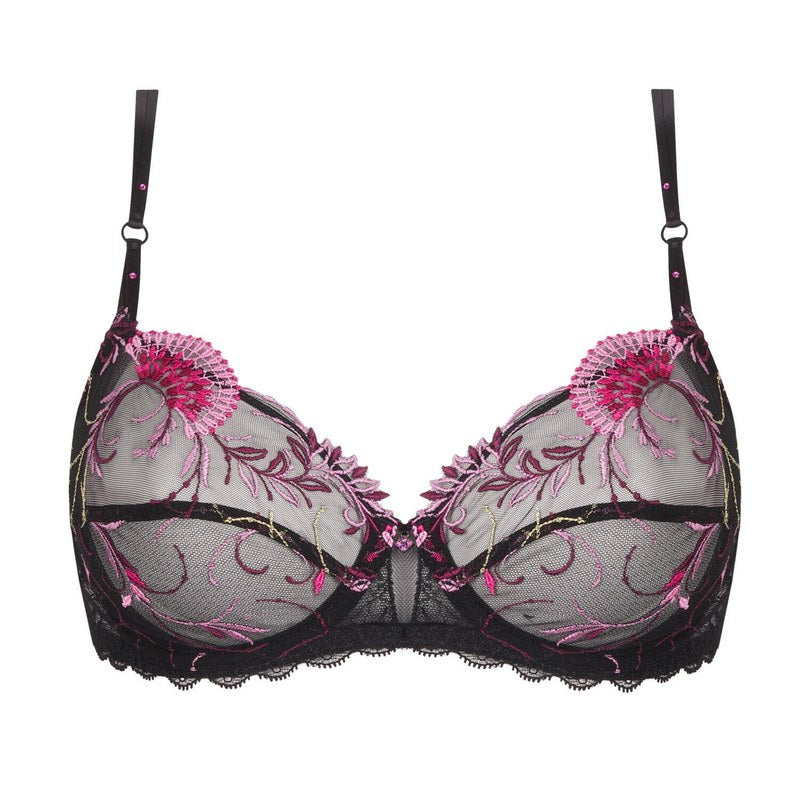Sutiã com aro Floraison Passion Safran Rose
