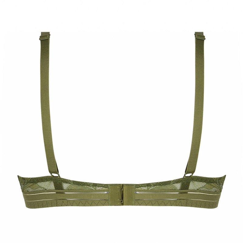 Sutiã de Renda com armação Dentelle Rebelle Vert Mousse