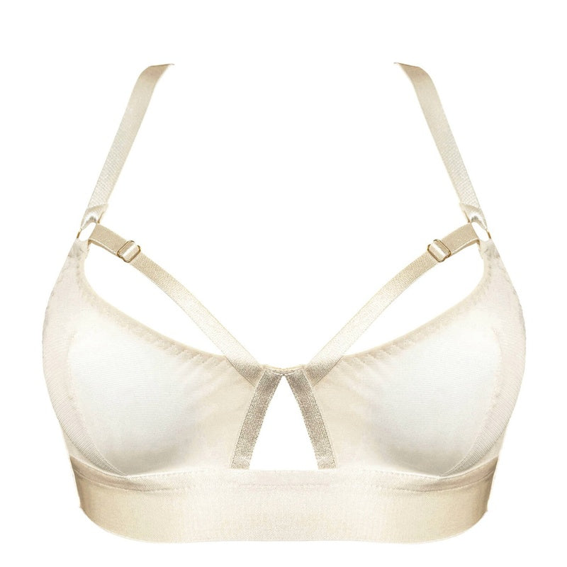 Sutiã sem fio New Signature Cream