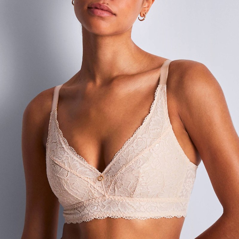 Sutiã de Renda Rosessence Care Nude dEté