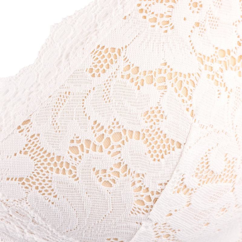 Sutiã de Renda sem fio Girby Dentelle Écume