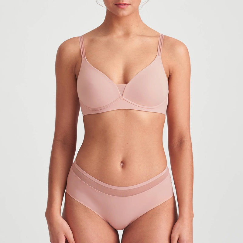 Sutiã invisível sem fio Louie Powder Rose