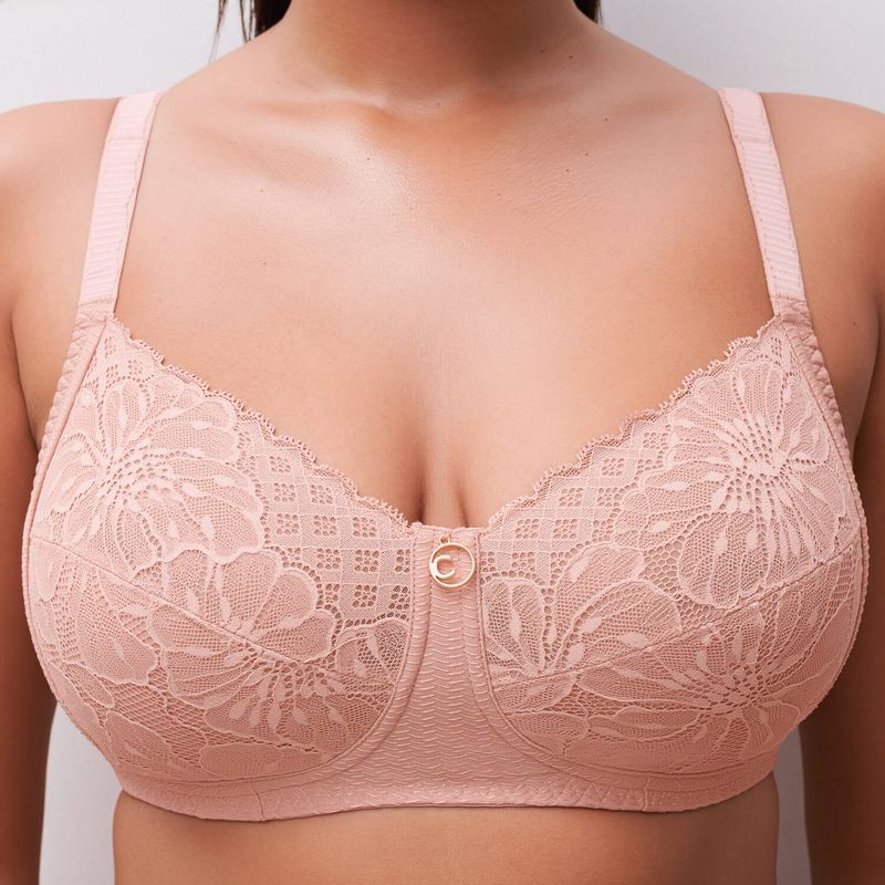 Sutiã de Renda sem fio Sublime Rose Authentique