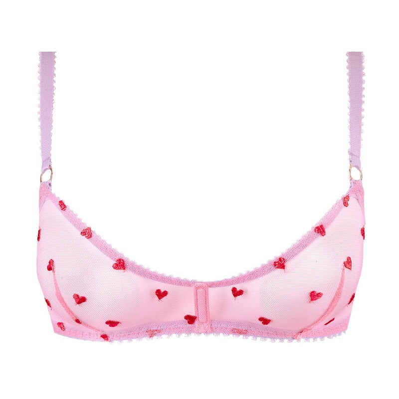 Sutiã Priya Coração Flamingo